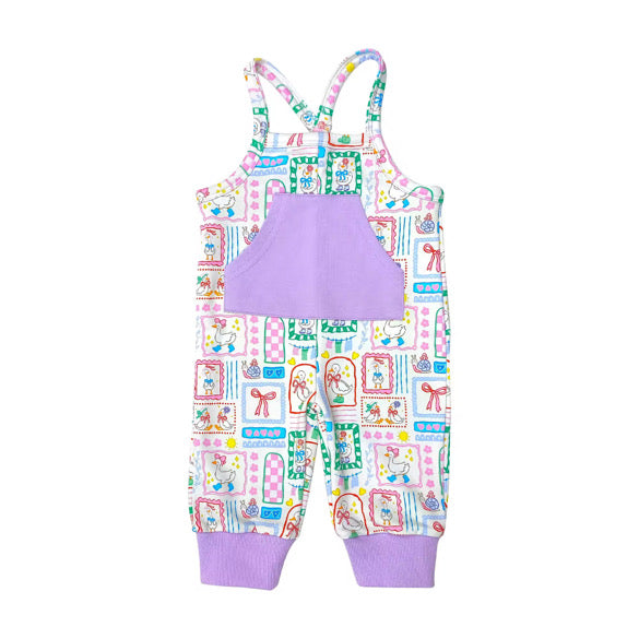 Goose Garden Bamboo Terry Overalls