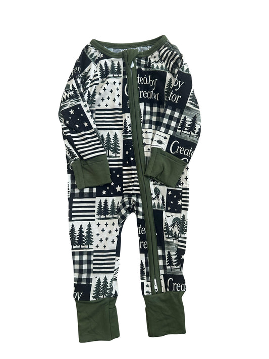 Ravie Threads Creator Floral Patchwork Zippy
