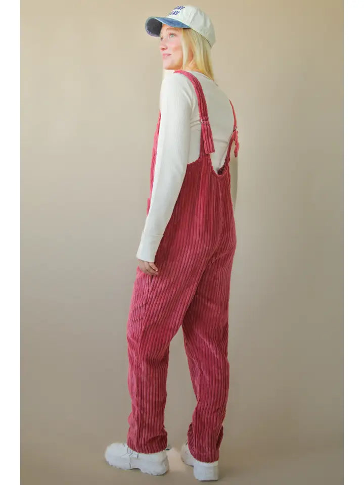 New In Cozy Soft Corduroy Jumpsuit