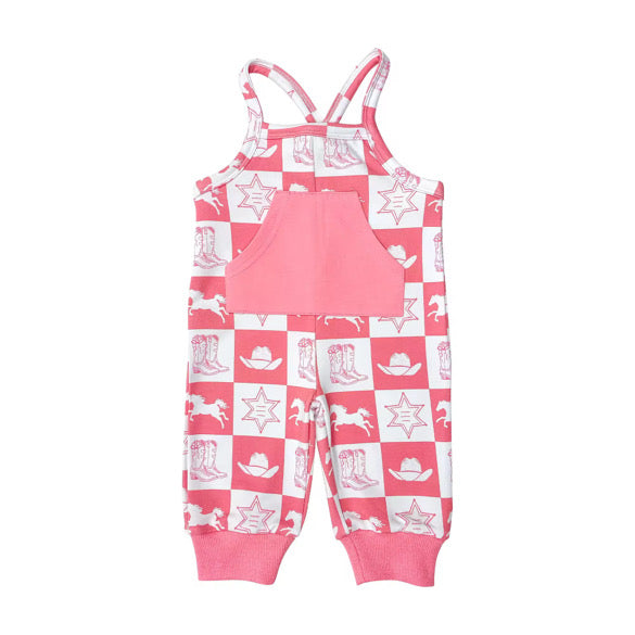 Rose Rodeo Bamboo Terry Overalls