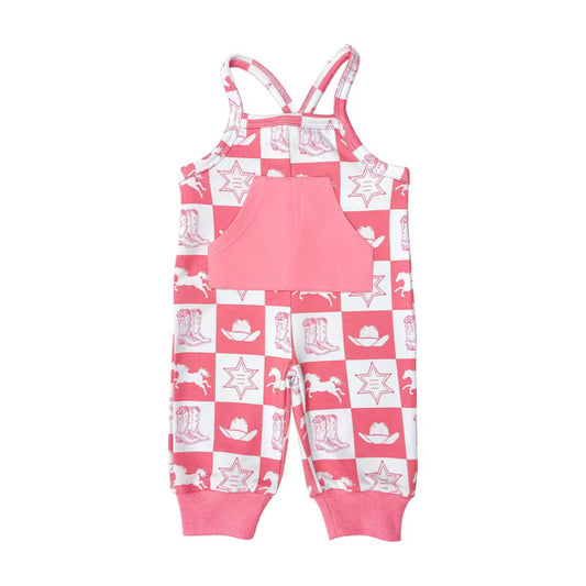 Rose Rodeo Bamboo Terry Overalls